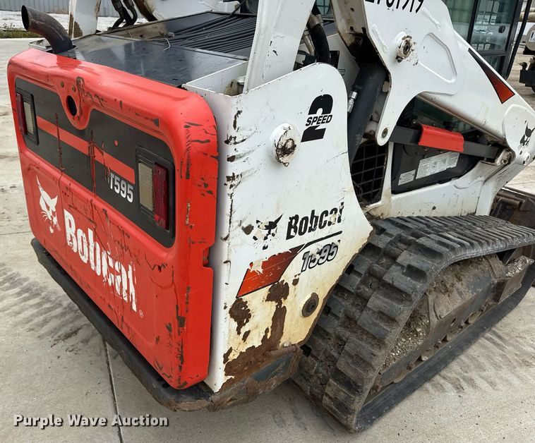 image for item DV4110 2019 Bobcat T595 tracked skid steer loader