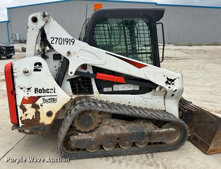 image for item DV4110 2019 Bobcat T595 tracked skid steer loader