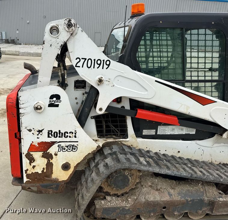 image for item DV4110 2019 Bobcat T595 tracked skid steer loader