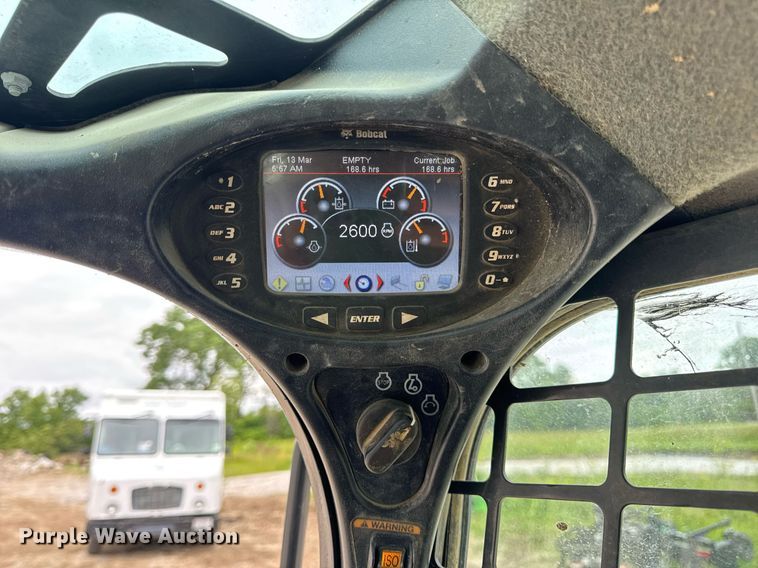 image for item DV4110 2019 Bobcat T595 tracked skid steer loader