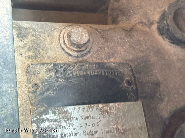 image for item DV4131 1987 Freightliner UC03JL Unimog emplacement excavator