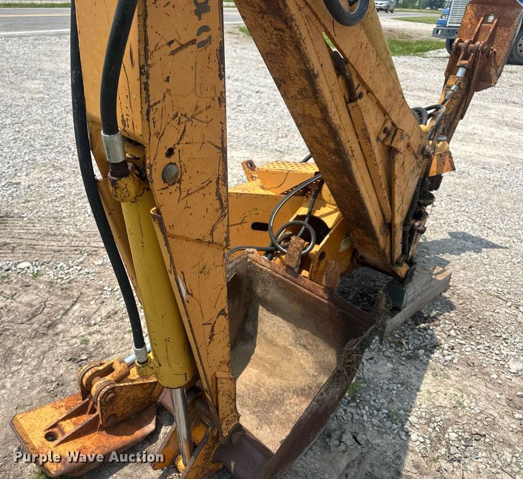 image for item DV4134 Case D100XR skid steer backhoe