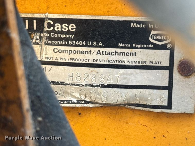 image for item DV4134 Case D100XR skid steer backhoe