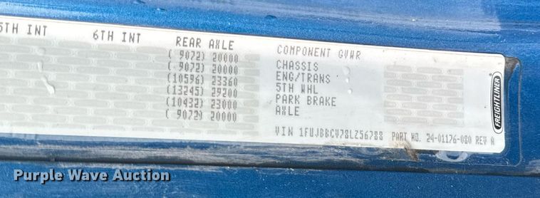 image for item DV4161 2008 Freightliner Century Class S/T dump truck