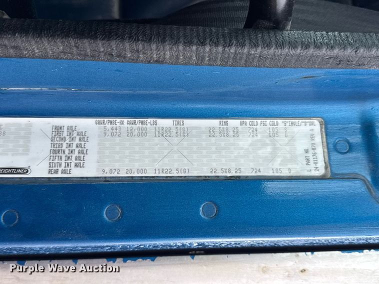 image for item DV4161 2008 Freightliner Century Class S/T dump truck