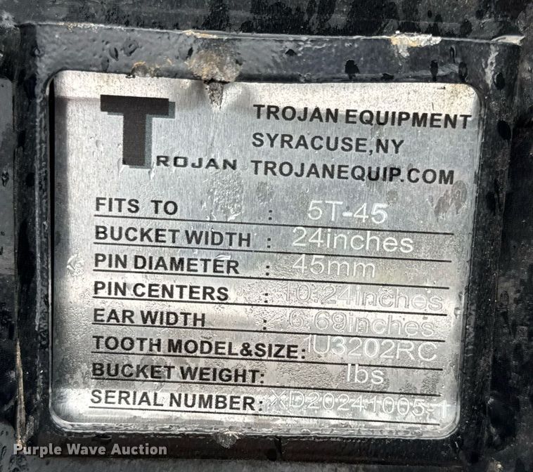 image for item DV4162 Trojan excavator bucket