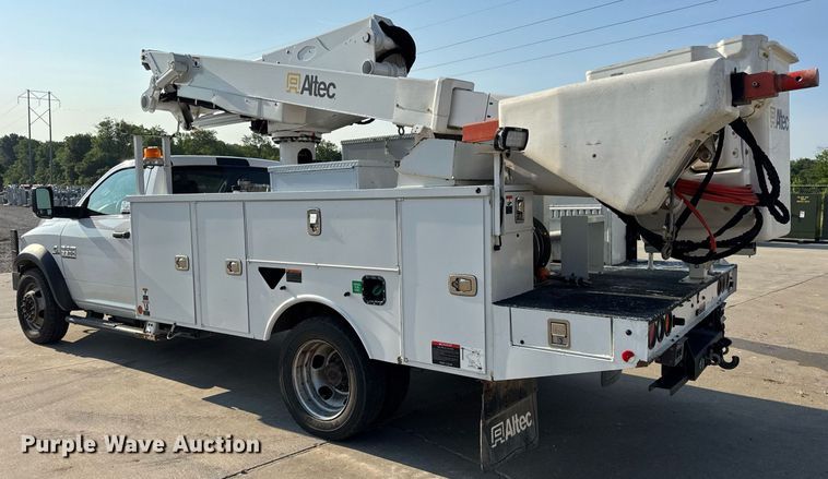 image for item DV4170 2018 Dodge Ram 5500HD bucket truck