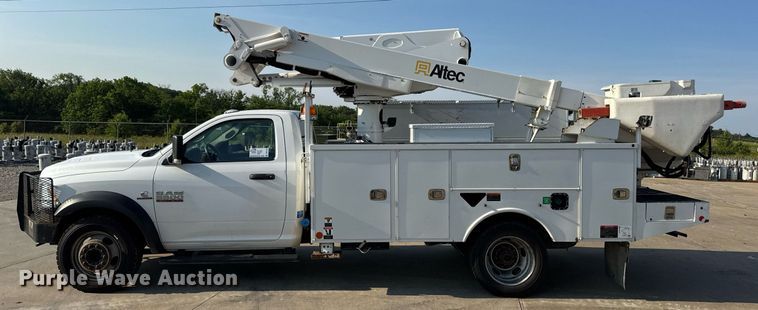 image for item DV4170 2018 Dodge Ram 5500HD bucket truck