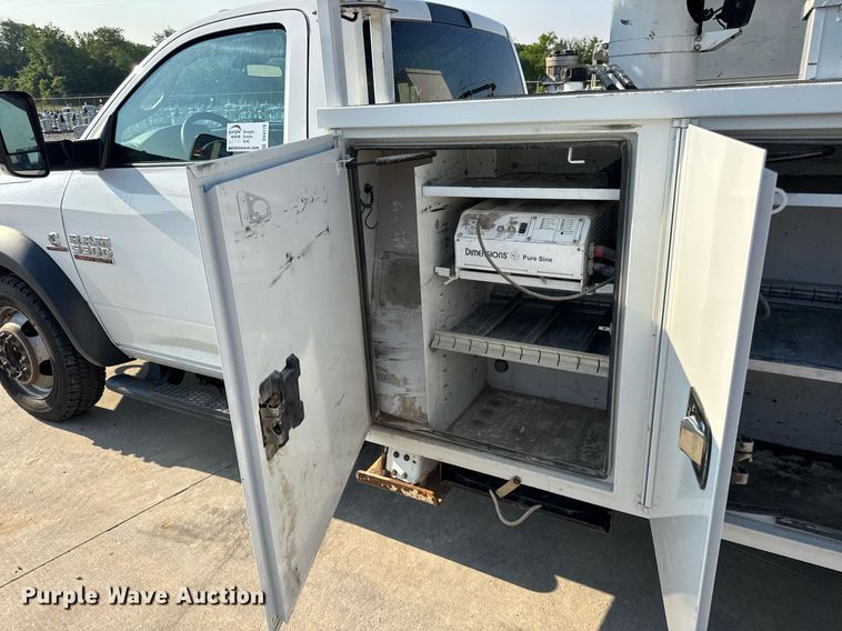 image for item DV4170 2018 Dodge Ram 5500HD bucket truck