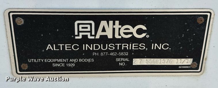 image for item DV4170 2018 Dodge Ram 5500HD bucket truck