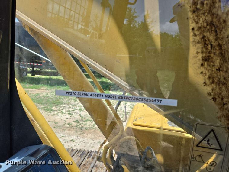 image for item DW1990 2012 Komatsu PC210LC-8 excavator