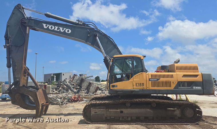 image for item DW1991 2014 Volvo EC480DL excavator