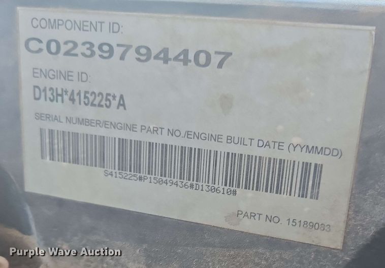 image for item DW1991 2014 Volvo EC480DL excavator