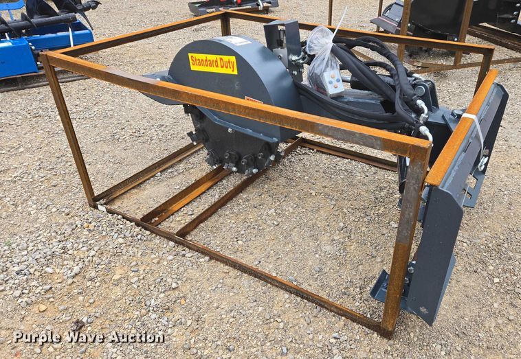 image for item DW7039 Handy Attachments HSSG27 skid steer stump grinder