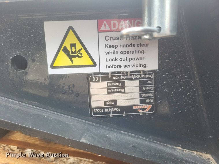 image for item DW7043 2025 Arteer QB-SD10 compact utility loader auger