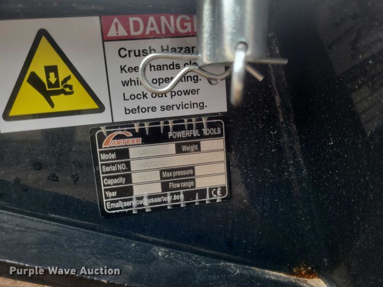 image for item DW7044 2025 Arteer QB-SD10 compact utility loader auger 