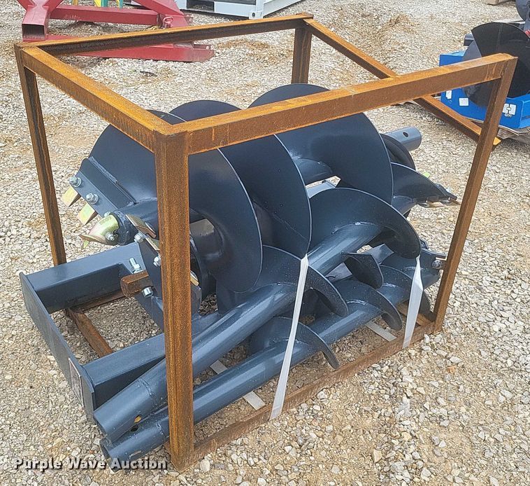 image for item DW7046 Handy Attachments SSA18 skid steer auger