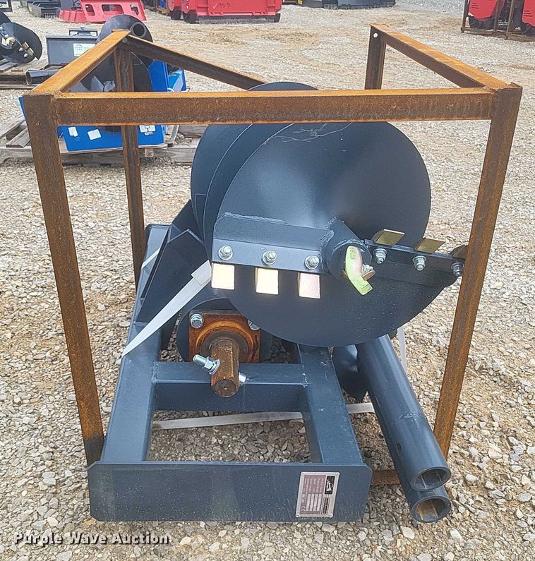 image for item DW7046 Handy Attachments SSA18 skid steer auger
