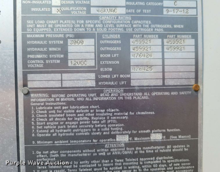 image for item DX6995 2013 Freightliner M2 bucket truck