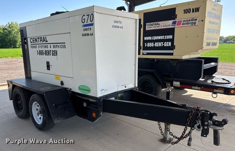 image for item DX8992 2012 Doosan G70WJD-2A-T3 generator