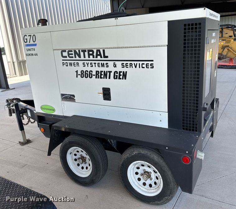 image for item DX8992 2012 Doosan G70WJD-2A-T3 generator