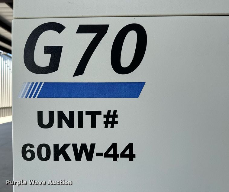 image for item DX8992 2012 Doosan G70WJD-2A-T3 generator