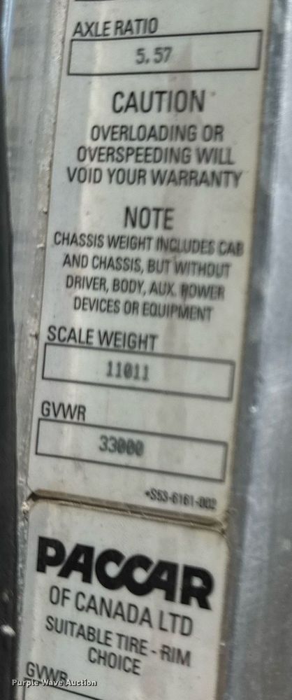 image for item DY0018 2019 Peterbilt 337 fuel truck