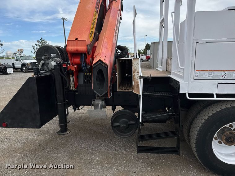 image for item DY0021 2007 Freightliner Business Class M2 Crew Cab crane truck