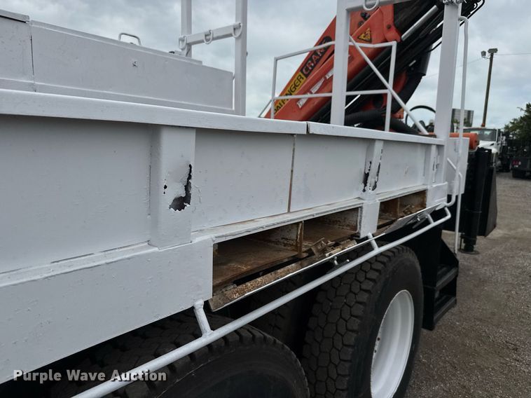 image for item DY0021 2007 Freightliner Business Class M2 Crew Cab crane truck