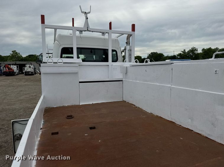 image for item DY0021 2007 Freightliner Business Class M2 Crew Cab crane truck