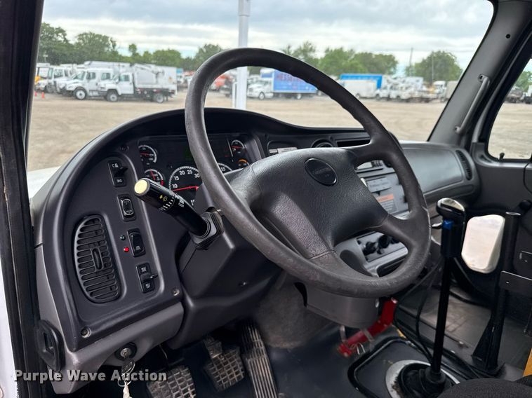 image for item DY0021 2007 Freightliner Business Class M2 Crew Cab crane truck