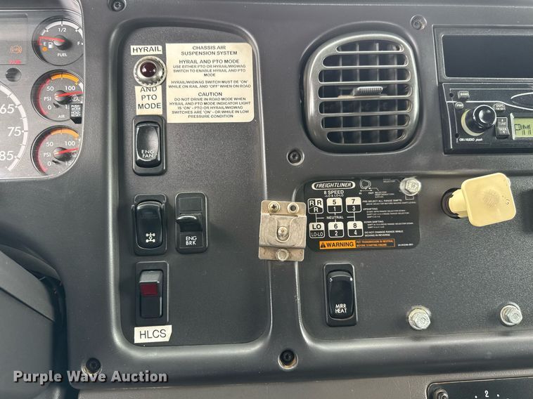 image for item DY0021 2007 Freightliner Business Class M2 Crew Cab crane truck