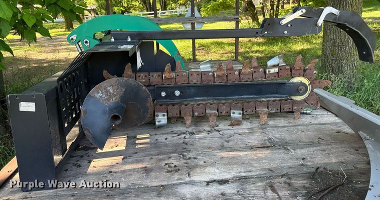 image for item DY0135 Skid steer trencher
