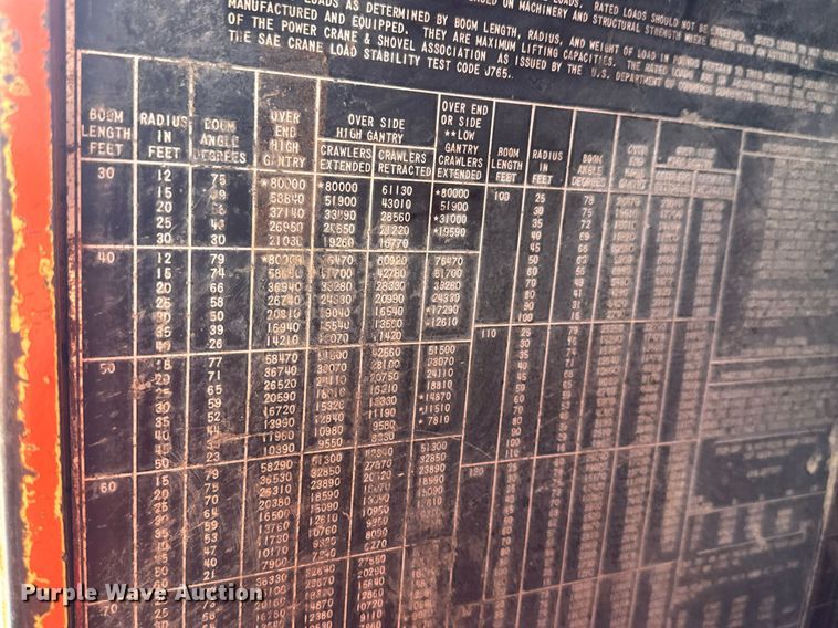 image for item DY0172 1976 Koehring 440 crane