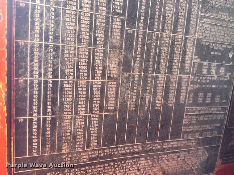 image for item DY0172 1976 Koehring 440 crane