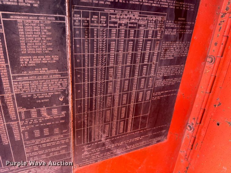 image for item DY0172 1976 Koehring 440 crane