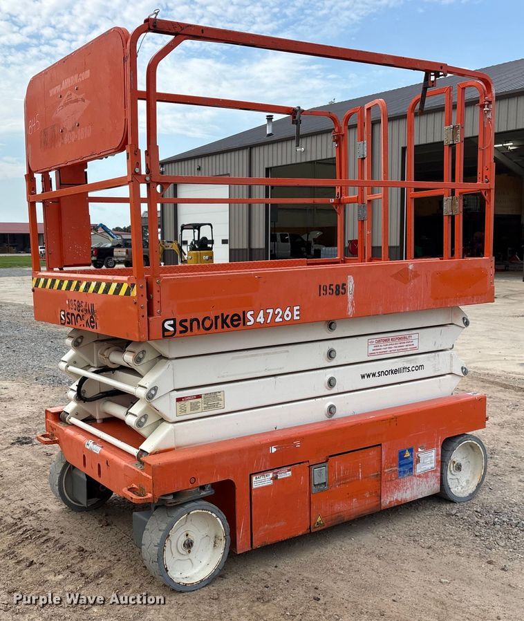 image for item DY0576 2017 Snorkle S4726E scissor lift