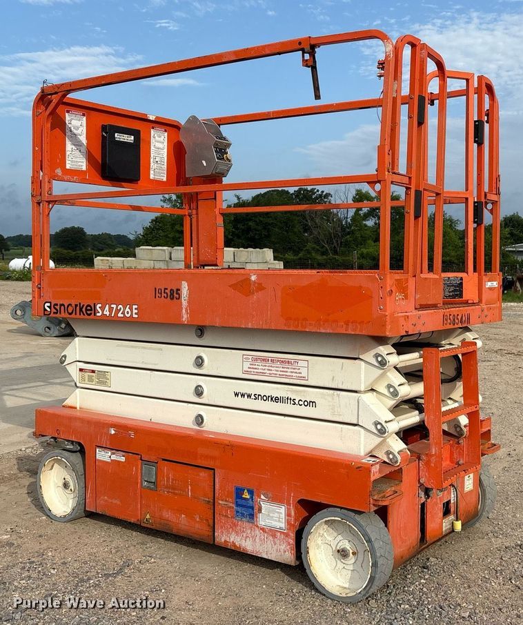 image for item DY0576 2017 Snorkle S4726E scissor lift