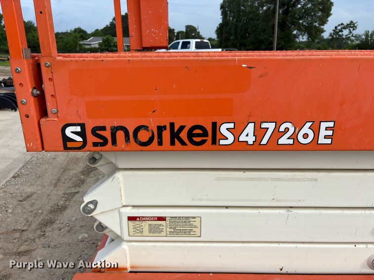 image for item DY0576 2017 Snorkle S4726E scissor lift