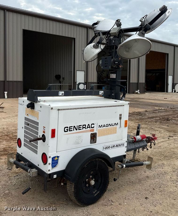 image for item DY0580 2018 Generac MLT3060MV light plant