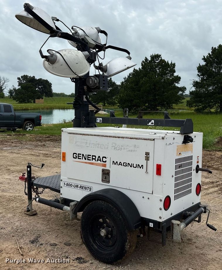 image for item DY0580 2018 Generac MLT3060MV light plant