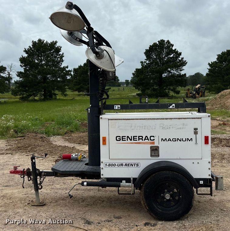 image for item DY0580 2018 Generac MLT3060MV light plant