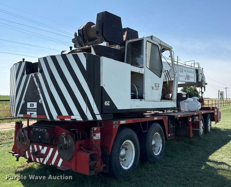 image for item DZ8496 1973 Bucyrus Erie 45C crane