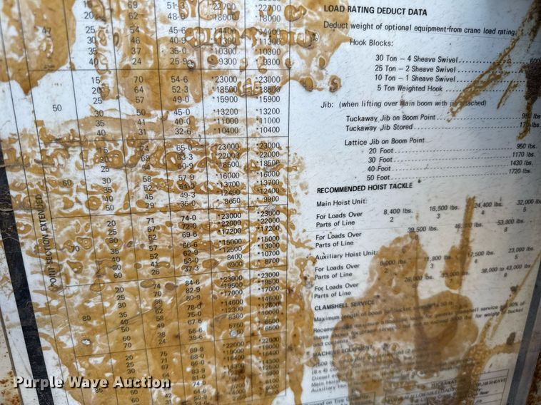 image for item DZ8496 1973 Bucyrus Erie 45C crane