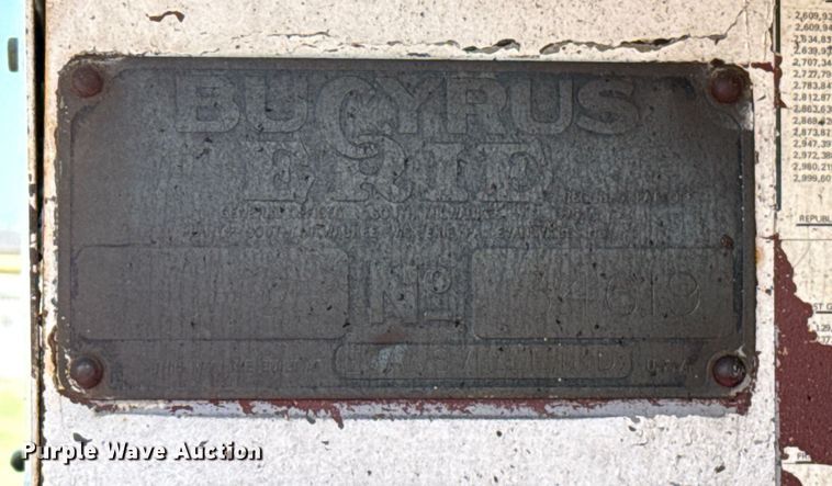 image for item DZ8496 1973 Bucyrus Erie 45C crane