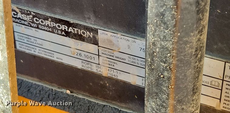 image for item EA2457 2003 Case 75XT skid steer loader