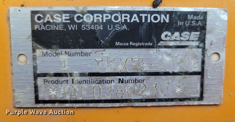 image for item EA2457 2003 Case 75XT skid steer loader