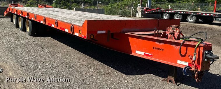 image for item EB2588 2000 Tow Master equipment trailer