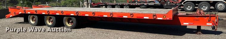 image for item EB2588 2000 Tow Master equipment trailer