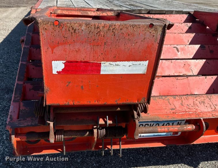 image for item EB2588 2000 Tow Master equipment trailer